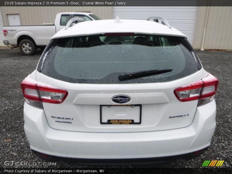 Crystal White Pearl / Ivory 2018 Subaru Impreza 2.0i Premium 5-Door