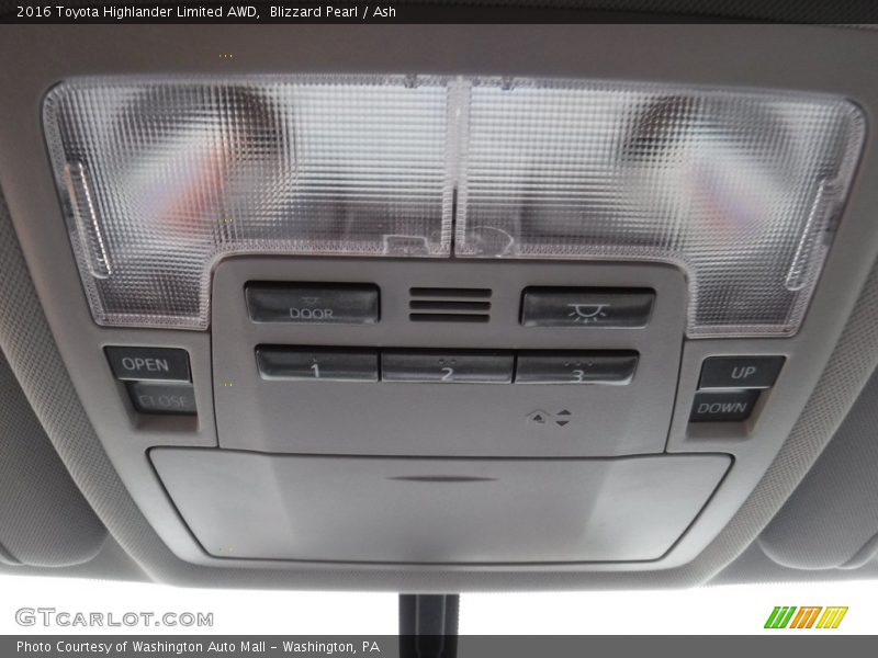 Blizzard Pearl / Ash 2016 Toyota Highlander Limited AWD