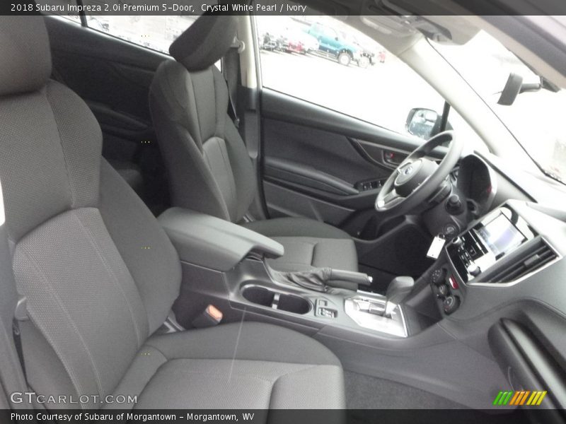 Crystal White Pearl / Ivory 2018 Subaru Impreza 2.0i Premium 5-Door