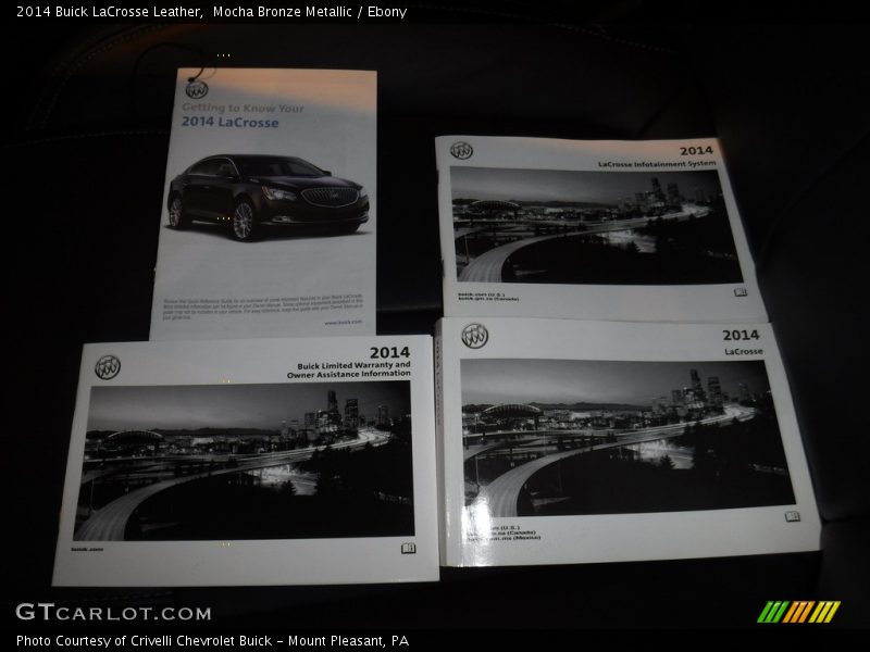 Mocha Bronze Metallic / Ebony 2014 Buick LaCrosse Leather