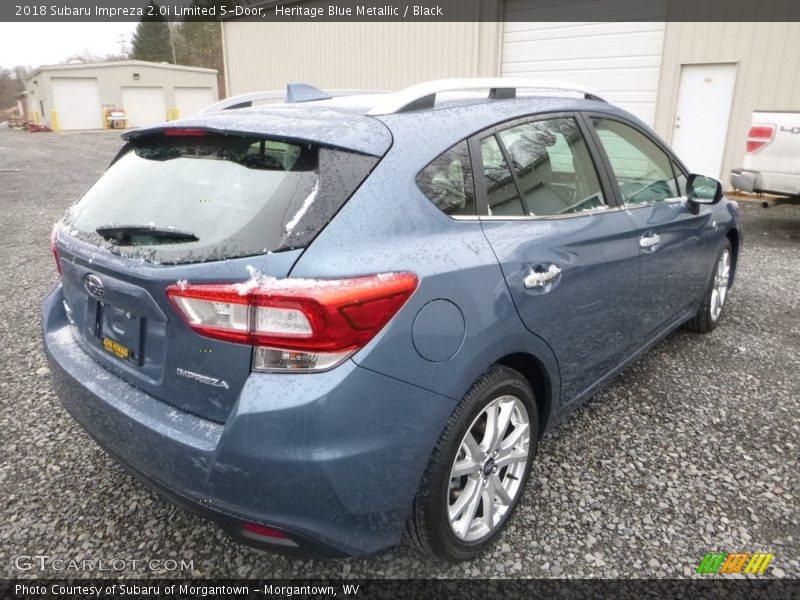 Heritage Blue Metallic / Black 2018 Subaru Impreza 2.0i Limited 5-Door