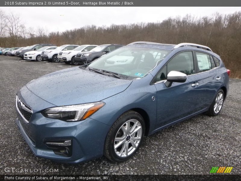 Heritage Blue Metallic / Black 2018 Subaru Impreza 2.0i Limited 5-Door