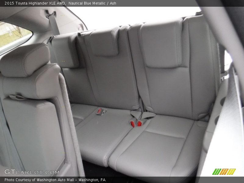 Nautical Blue Metallic / Ash 2015 Toyota Highlander XLE AWD