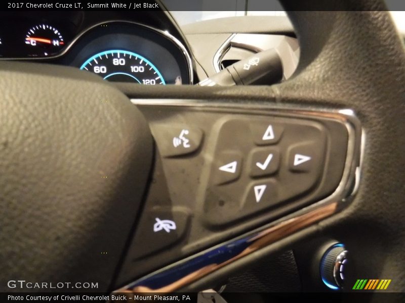 Summit White / Jet Black 2017 Chevrolet Cruze LT