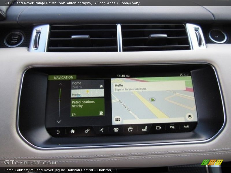 Yulong White / Ebony/Ivory 2017 Land Rover Range Rover Sport Autobiography