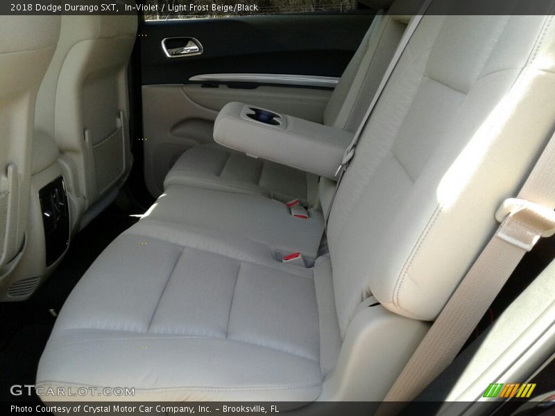 In–Violet / Light Frost Beige/Black 2018 Dodge Durango SXT