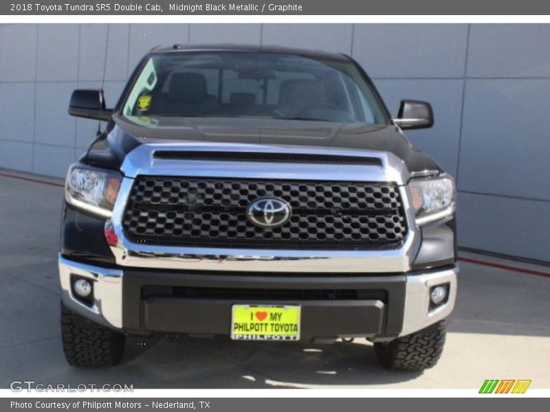 Midnight Black Metallic / Graphite 2018 Toyota Tundra SR5 Double Cab