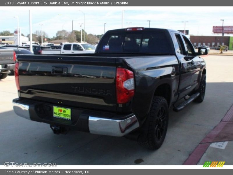 Midnight Black Metallic / Graphite 2018 Toyota Tundra SR5 Double Cab