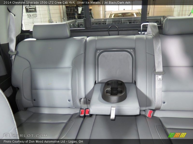 Silver Ice Metallic / Jet Black/Dark Ash 2014 Chevrolet Silverado 1500 LTZ Crew Cab 4x4