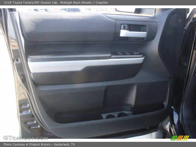 Midnight Black Metallic / Graphite 2018 Toyota Tundra SR5 Double Cab