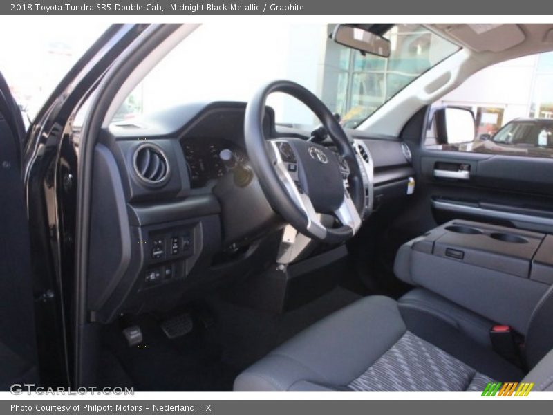 Midnight Black Metallic / Graphite 2018 Toyota Tundra SR5 Double Cab
