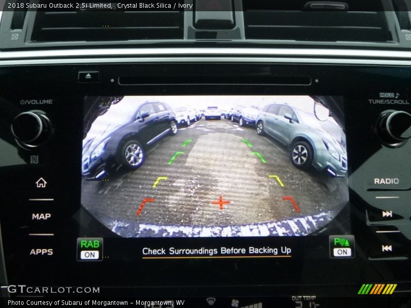 Crystal Black Silica / Ivory 2018 Subaru Outback 2.5i Limited
