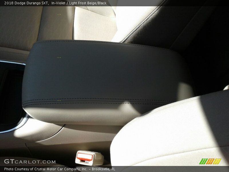 In–Violet / Light Frost Beige/Black 2018 Dodge Durango SXT