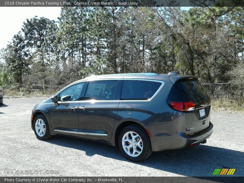 Granite Crystal Metallic / Black/Alloy 2018 Chrysler Pacifica Touring L Plus
