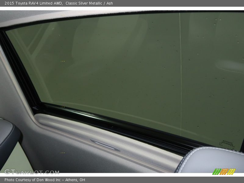 Classic Silver Metallic / Ash 2015 Toyota RAV4 Limited AWD