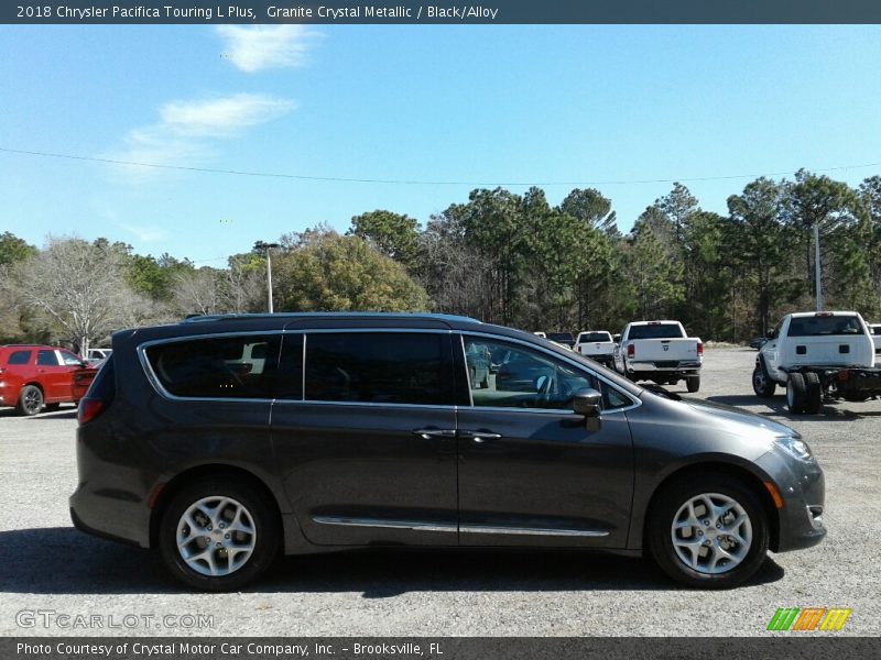 Granite Crystal Metallic / Black/Alloy 2018 Chrysler Pacifica Touring L Plus