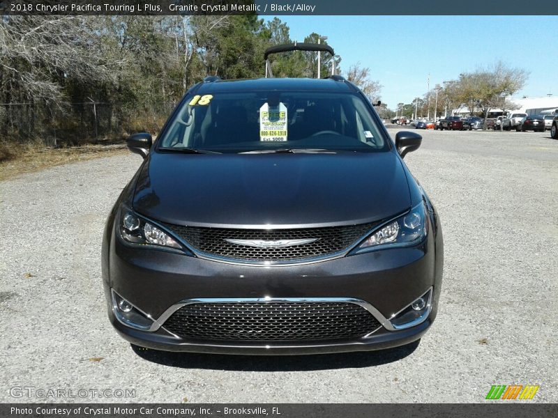 Granite Crystal Metallic / Black/Alloy 2018 Chrysler Pacifica Touring L Plus