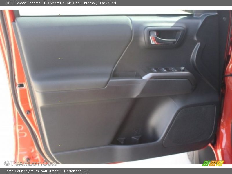 Inferno / Black/Red 2018 Toyota Tacoma TRD Sport Double Cab