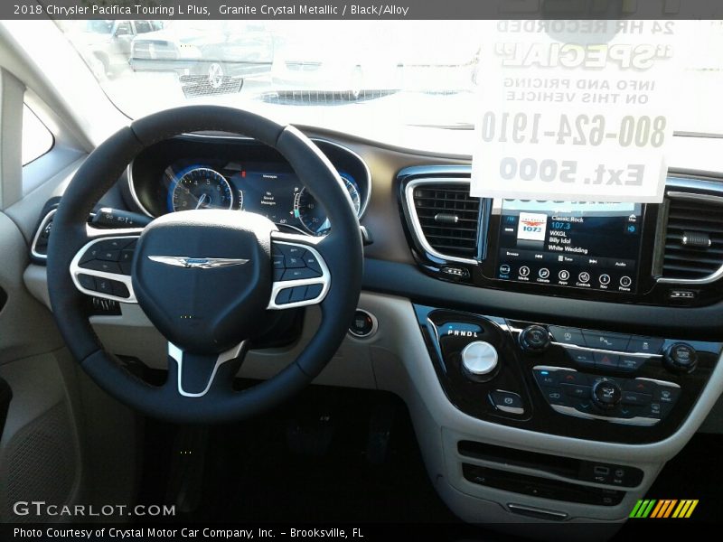 Granite Crystal Metallic / Black/Alloy 2018 Chrysler Pacifica Touring L Plus