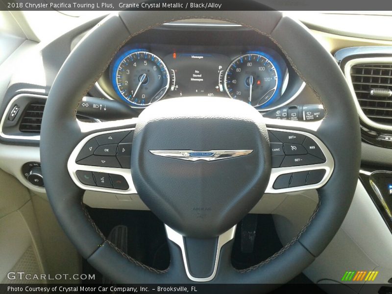 Granite Crystal Metallic / Black/Alloy 2018 Chrysler Pacifica Touring L Plus