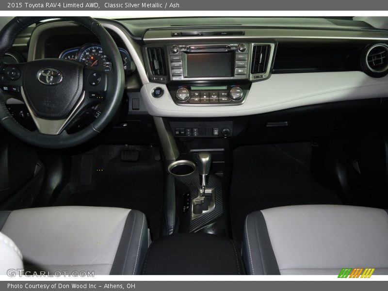 Classic Silver Metallic / Ash 2015 Toyota RAV4 Limited AWD