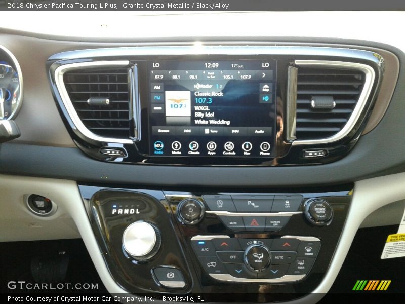 Granite Crystal Metallic / Black/Alloy 2018 Chrysler Pacifica Touring L Plus