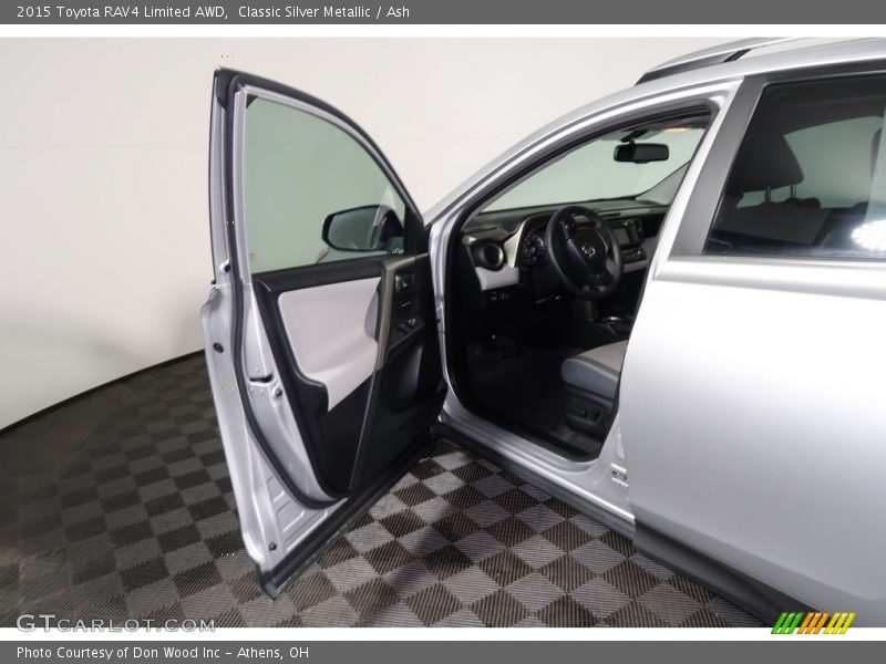 Classic Silver Metallic / Ash 2015 Toyota RAV4 Limited AWD