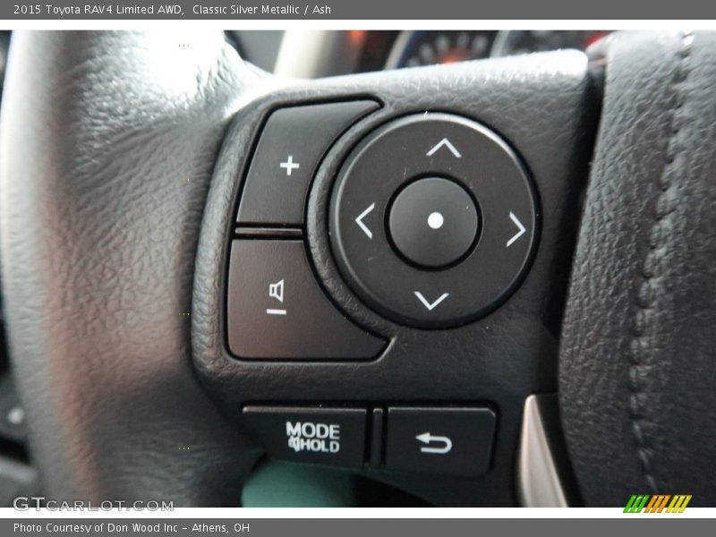 Classic Silver Metallic / Ash 2015 Toyota RAV4 Limited AWD
