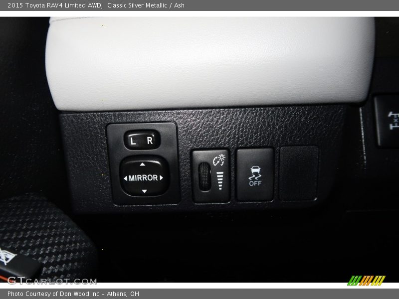 Classic Silver Metallic / Ash 2015 Toyota RAV4 Limited AWD