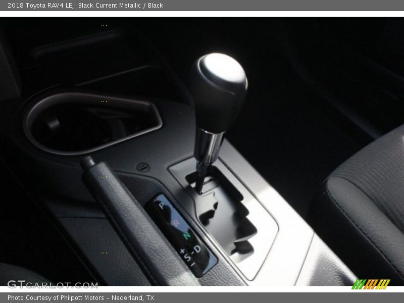 Black Current Metallic / Black 2018 Toyota RAV4 LE