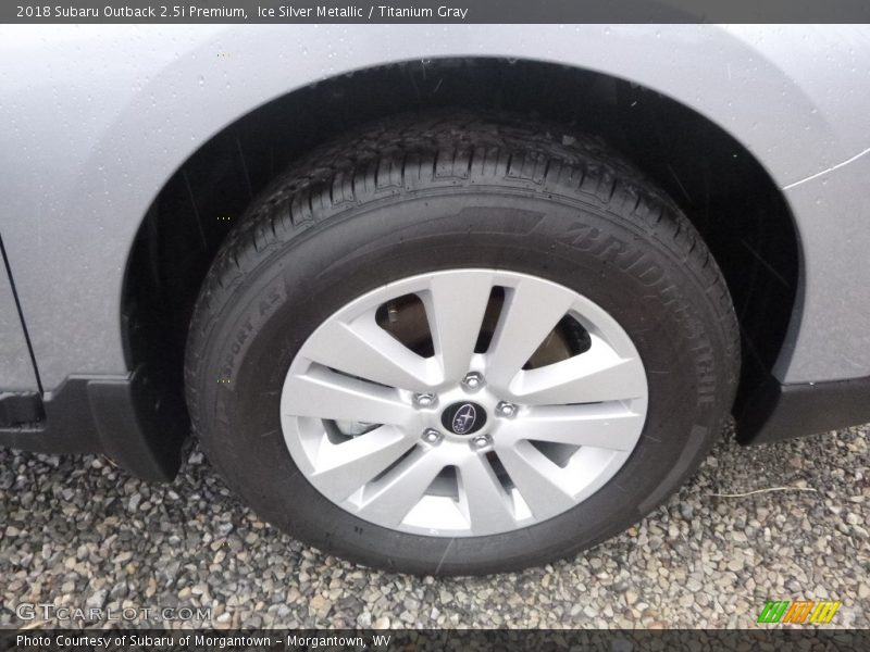 Ice Silver Metallic / Titanium Gray 2018 Subaru Outback 2.5i Premium