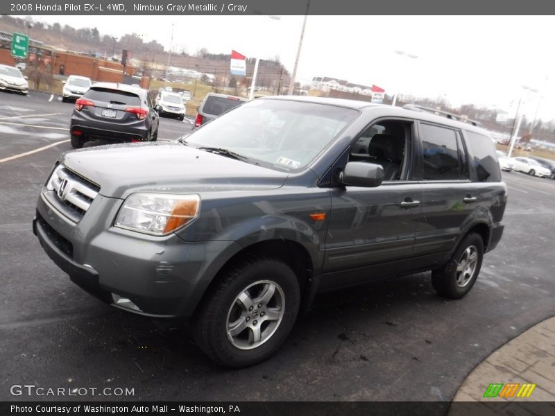 Nimbus Gray Metallic / Gray 2008 Honda Pilot EX-L 4WD