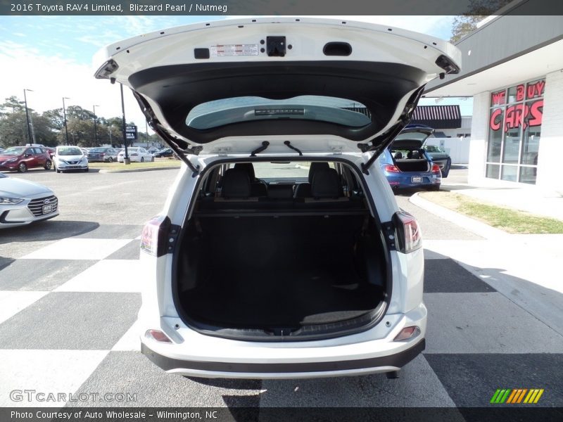 Blizzard Pearl / Nutmeg 2016 Toyota RAV4 Limited