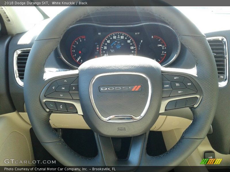 White Knuckle / Black 2018 Dodge Durango SXT