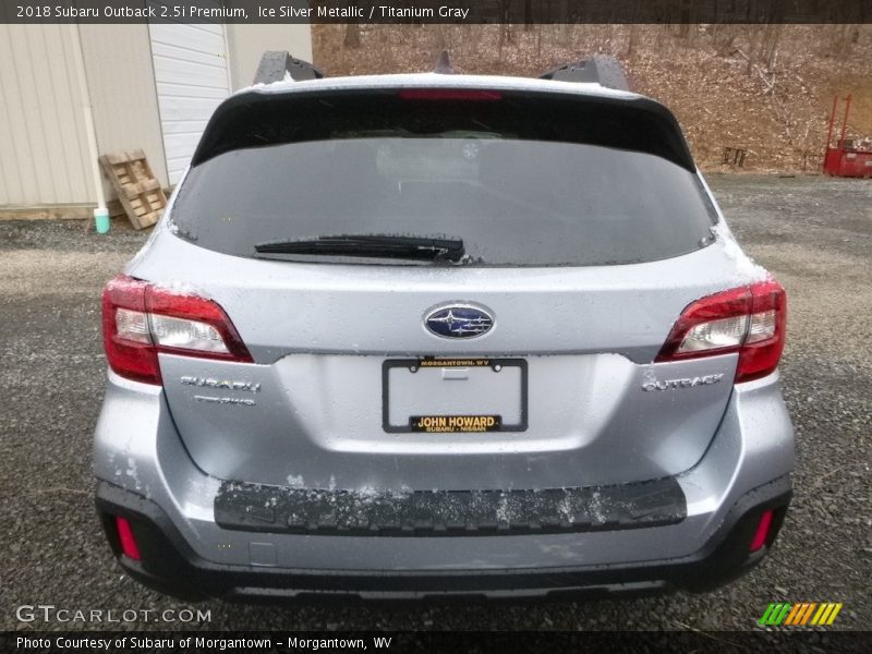 Ice Silver Metallic / Titanium Gray 2018 Subaru Outback 2.5i Premium