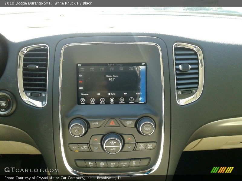 White Knuckle / Black 2018 Dodge Durango SXT