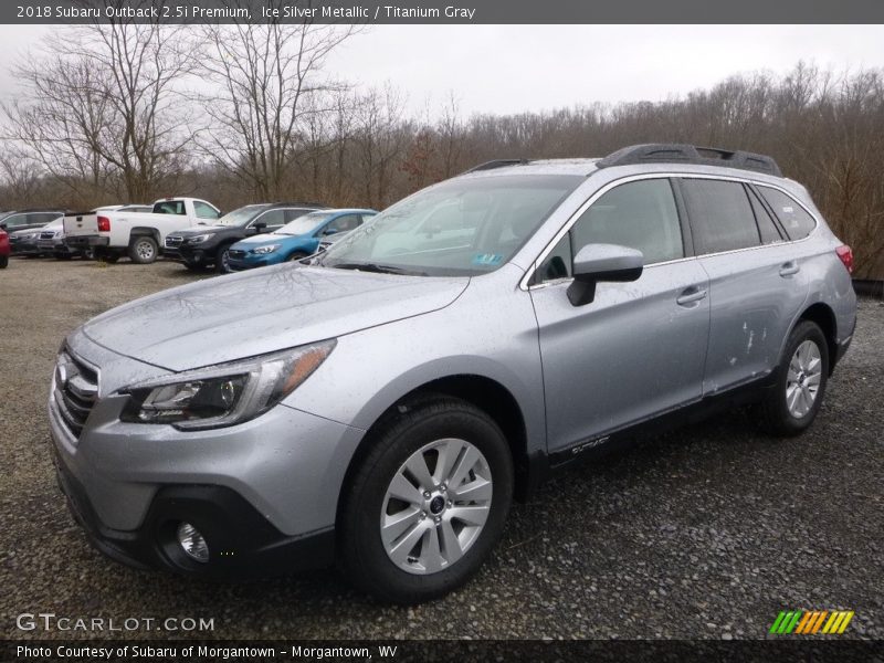 Ice Silver Metallic / Titanium Gray 2018 Subaru Outback 2.5i Premium