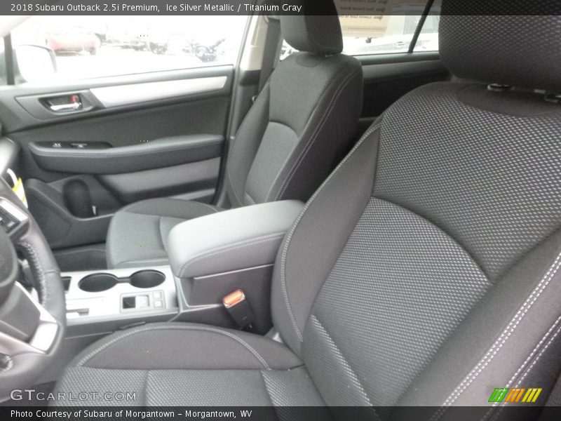 Ice Silver Metallic / Titanium Gray 2018 Subaru Outback 2.5i Premium