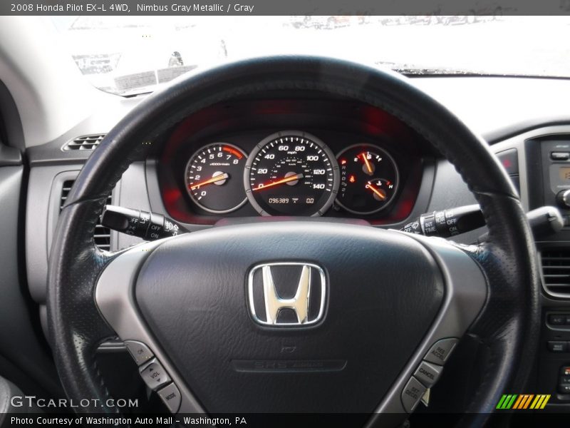 Nimbus Gray Metallic / Gray 2008 Honda Pilot EX-L 4WD