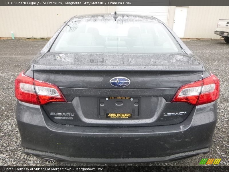 Magnetite Gray Metallic / Titanium Gray 2018 Subaru Legacy 2.5i Premium