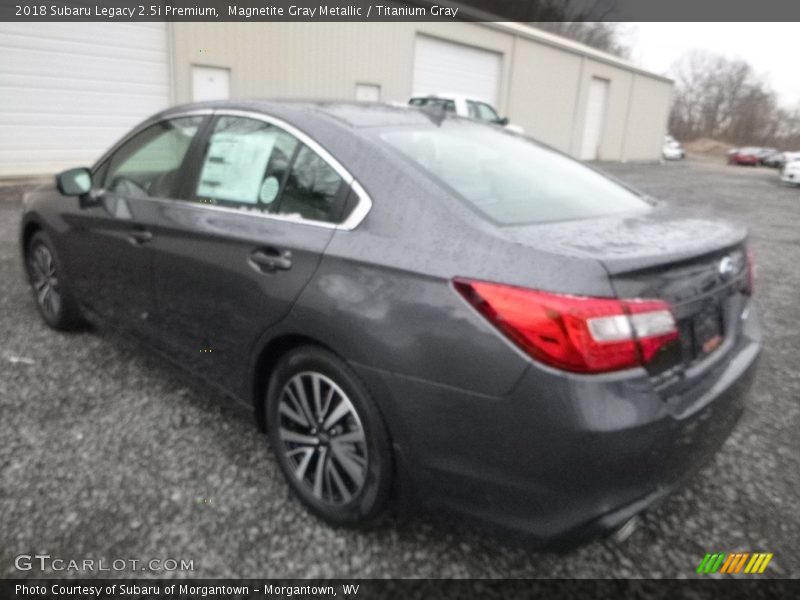 Magnetite Gray Metallic / Titanium Gray 2018 Subaru Legacy 2.5i Premium