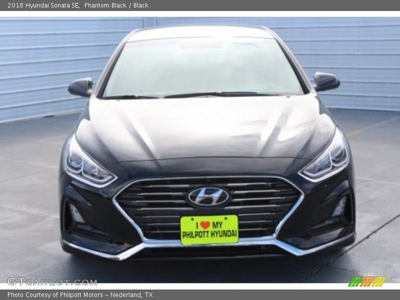 Phantom Black / Black 2018 Hyundai Sonata SE