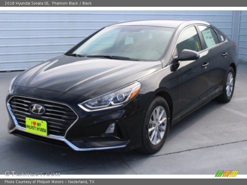 Phantom Black / Black 2018 Hyundai Sonata SE