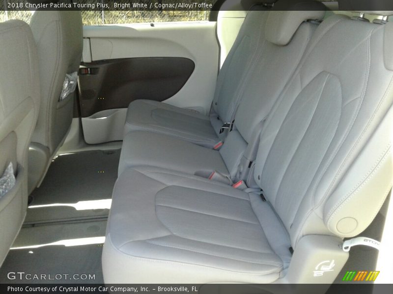 Bright White / Cognac/Alloy/Toffee 2018 Chrysler Pacifica Touring Plus