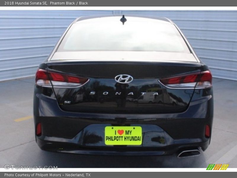 Phantom Black / Black 2018 Hyundai Sonata SE