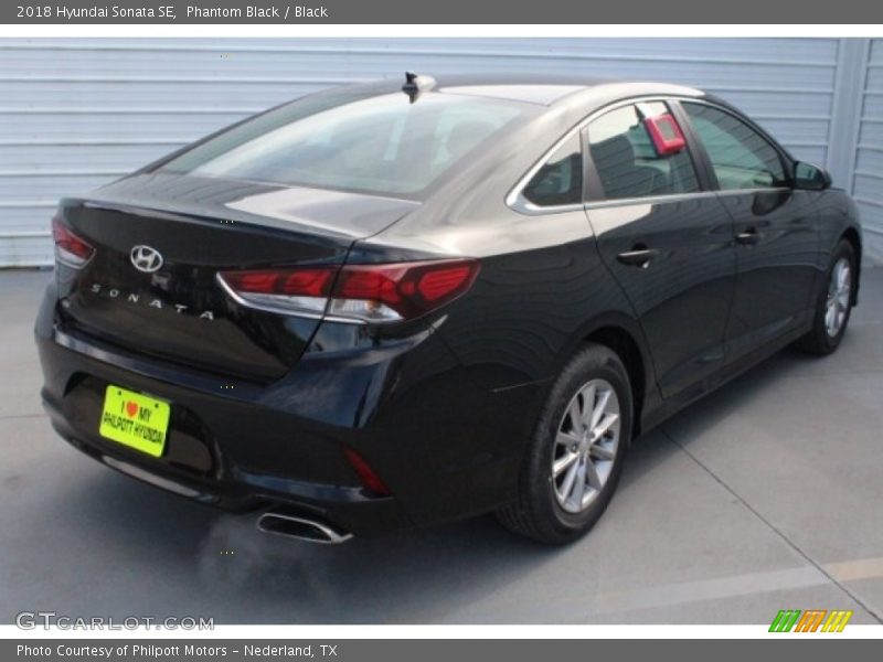 Phantom Black / Black 2018 Hyundai Sonata SE