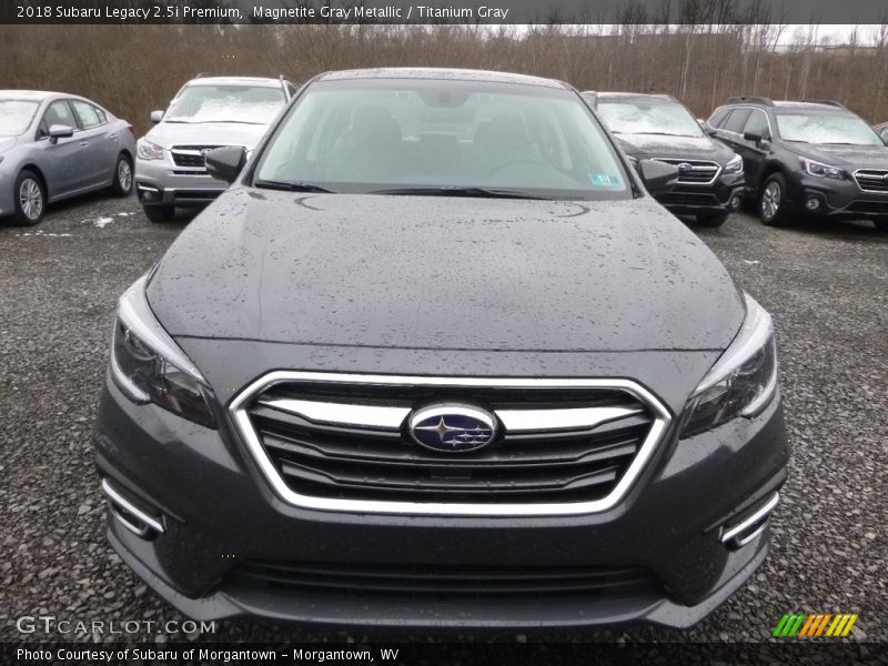 Magnetite Gray Metallic / Titanium Gray 2018 Subaru Legacy 2.5i Premium