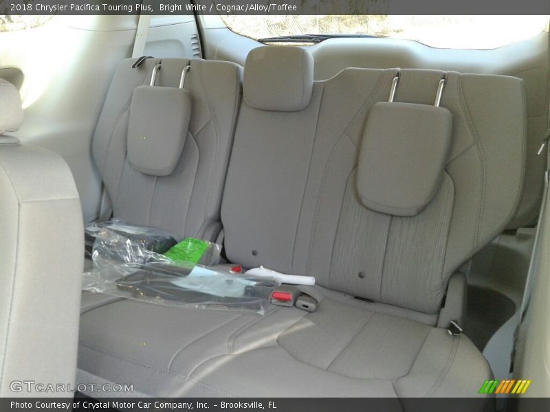 Bright White / Cognac/Alloy/Toffee 2018 Chrysler Pacifica Touring Plus