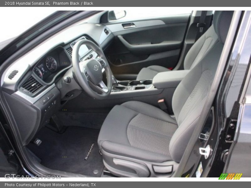 Phantom Black / Black 2018 Hyundai Sonata SE