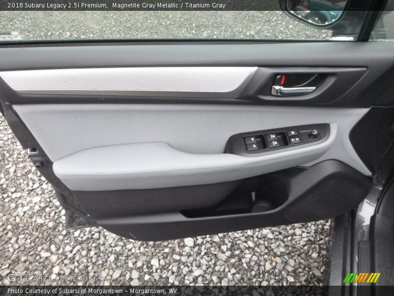 Magnetite Gray Metallic / Titanium Gray 2018 Subaru Legacy 2.5i Premium